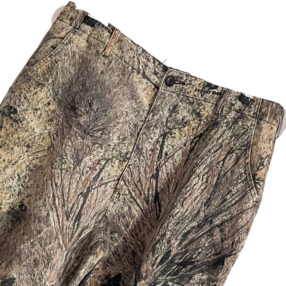 Cabela’s Mossy Oak Brush Cargo Camo Hunting Pants Size 36 Mens Outdoor Gear - Picture 1 of 15